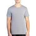 thumbnail image 2 of Fishers Finery Men's Crew Neck Modal Stretch T-Shirt |Extra Length (Sky, L 3pk), 2 of 5