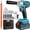 Blue, variant on Cordless Impact Wrench, UNTIMATY 1/2 inch Brushless Impact Gun, Max Torque 320 Ft-lbs(430N.m) Impact Wrench with 21V Brushless Motor, with 3.0Ah Li-ion Battery & 7 Sockets