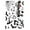 A, variant on Halloween Window Clings Spider Electrostatic Stickers for Spooky Halloween Decorations