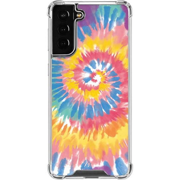 Skinit Tie Dye Rainbow Tie Dye Galaxy S22 Plus Clear Case