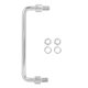 thumbnail image 1 of Tiradores de puertas Manija de gabinete Accesorios para muebles Metal Hierro + Acero inoxidable 304 Plata VoborMX herramienta, 1 of 8