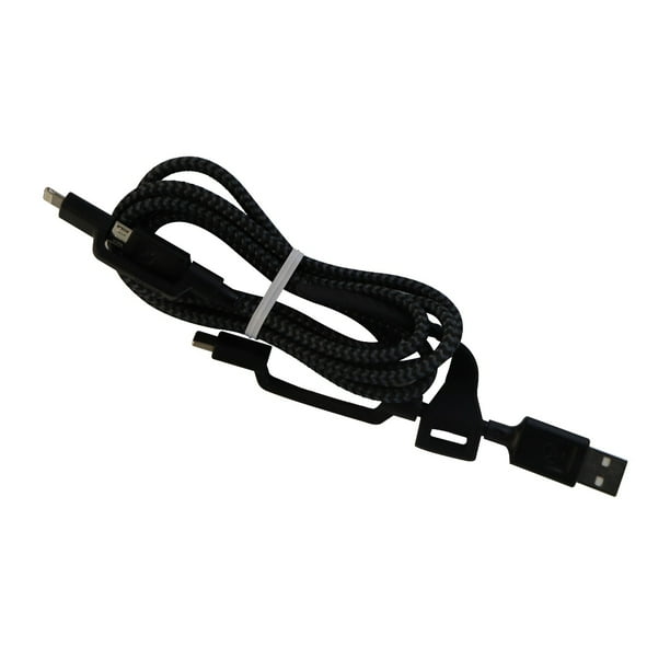 Nomad Ultra Rugged Universal Cable Micro Usb Usb Type C Lightning Gray Refurbished Walmart Com Walmart Com