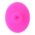 thumbnail image 5 of Unique Bargains 1 Pc Portable Silicone Facial Cleansing Brush Oval 3.94"x3.15"x1.3" Rose Red, 5 of 7