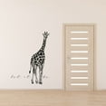 thumbnail image 3 of Let It Be - Life Inspiration Quote Cute Baby Giraffe Beautiful Skin Design Vinyl Wall Art Sticker Decal Home Kids Nursery Room Study Room Boys Girl Décoration Design Wall Décor Size (40x24 inch), 3 of 3