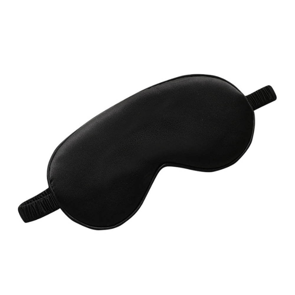 walmeck Silk Sleep Natural Sleeping Eye Eyeshade Cover Shade Breathable Eye Patch Soft Portable