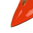thumbnail image 3 of YDN Women Sexy Lace Up Mid Heels Sandals Pointed Closed Toe V Cut D'Orsay Ankle Strap Pumps Slingback Party Dress Shoes Size 11 Orange, 3 of 4