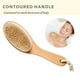 thumbnail image 2 of Cepillo Corporal de Pelo de Jabalí Natural - Mango de Madera, Exfoliante para Masaje y Circulación de la Piel, 2 of 8