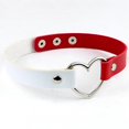 thumbnail image 2 of Collier Punk Gothique pour Femmes, Bijoux de Mode, Collier Ajustable en Cuir PU, Collier Ras du Cou en Forme de Cœur, Bijoux Hip Hop, 2 of 4