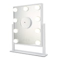 thumbnail image 3 of Espejo De Maquillaje LED, Ajustable 3 Temperatura De Color Light Up Tocador Mirror 10 Veces Rotación De 360 ​​Grados Para Baño Para Dormitorio, 3 of 7