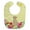 Yellow, variant on Easter Eggs Black Labrador Baby Bib