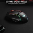 thumbnail image 6 of M991 Wireless Gaming Mouse  26000 Dpi 3-mode Gamer Mice W/rapid Fire Key 9 Macro Buttons Capacity And Rgb Backlight For Pc/mac/laptop Black, 6 of 8
