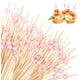 thumbnail image 1 of 400 Piezas Palillos de Cócteles Palillos de Dientes de Aperitivo Brochetas de Palillos de Cóctel de Bambú Perlado Palillos de Dientes Elegantes para Bebidas Postres Charcutería Suministros para Fiest, 1 of 5