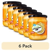 (6 pack) Great Value Stadium Style Cheddar Cheese Dip, 15 oz