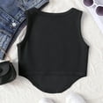 thumbnail image 5 of TSHXS Teen Girl Tank Tops Toddler Girl Undershirts Girls Dance Tank Top Crop Tank Top Sleeveless Dance Outfit For Ballet Wear Coffee 8-9 Years, 5 of 9