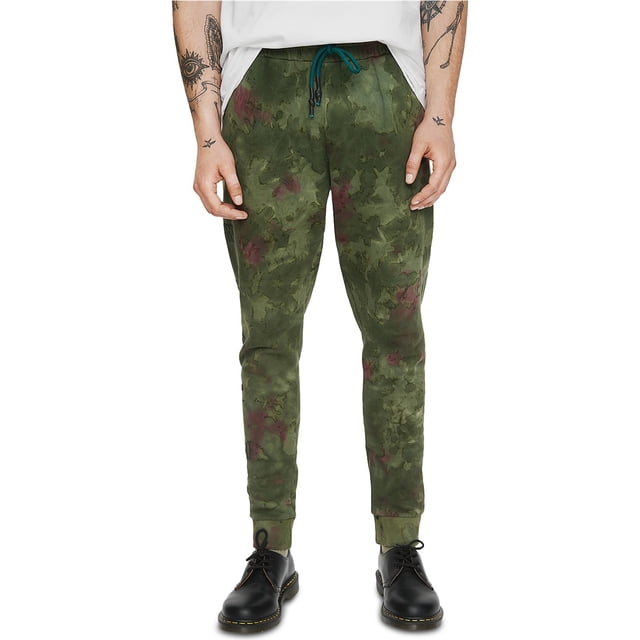 Elevenparis Hombre Fleece Casual Jogger Pantalones salvia S/29