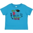 thumbnail image 3 of Inktastic My Daddy Did It and He Did It for Me with Graduation Cap Boys Baby T-Shirt, 3 of 5