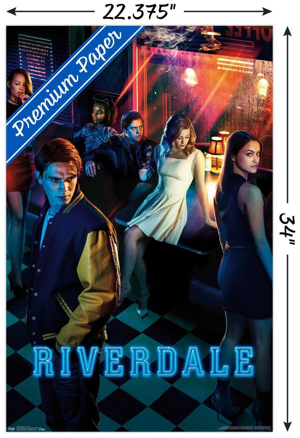 Riverdale - Key Art Wall Poster, 22.375" x 34"