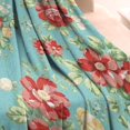 thumbnail image 3 of Pioneer Flower Floral Print Pattern Blanket,Comfortable Soft Flannel Throw Blanket,All Season,Warm Lightweight Blankets for Sofa Bed Couch Living Room Chair,30"x40", 3 of 4