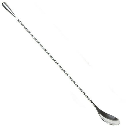 

12 Inches Food-Grade 18/8 Stainless Steel Bar Mixing Spoon Stirring Cocktail Spoon Bartender Stir Spoon Bar Mixing Stick