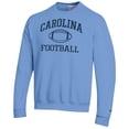 thumbnail image 2 of Men's Champion Carolina Blue North Carolina Tar Heels Football Icon Pullover Sweatshirt, 2 of 3