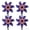 B, variant on 4PCS 4th of July Patriotic Flag Pinwheel, Red White Blue Star Stripe Wind Spinner, Plastic Windmill for Independence Day Yard Lawn Patio Outdoor Holiday Party Home Parade Decoration