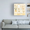 thumbnail image 3 of Annie Warren 'Golden Bath I' Canvas Art, 3 of 3