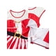 thumbnail image 4 of Lucakuins Vestido de mujer, vestido midi de encaje sin mangas con cuello redondo y estampado de estilo navideño para fiesta navideña Lucakuins  moda, 4 of 9