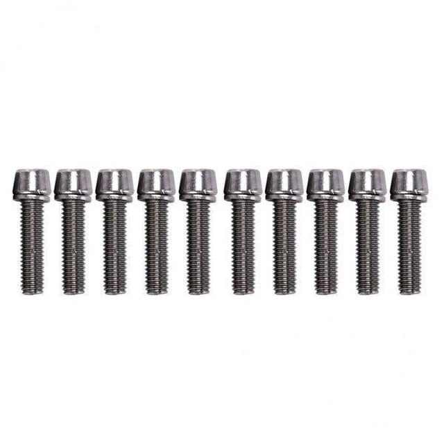 Tornillos de vástago de bicicleta M5/M6x20mm Strade Fareast Limited Juego de 10 piezas