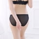 thumbnail image 3 of Gibobby Ropa Interior para Mujer Calzoncillos malla transparente cintura para mujer Lindas bragas sin costuras para mujer（Negro， XL), 3 of 5