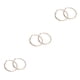 thumbnail image 2 of Minnieouse 1 par de pendientes de niña, pendientes de aro grande para mujer, regalo portátil para Amiga, círculo liso, decoración para mujer, 10cm con Type1 NO1 Minnieouse CBP219617, 2 of 6