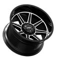 thumbnail image 3 of Motiv Off Road 428MB BALAST 428MB-8905218 18X9 5X5.50 / 5X150 (+18) MTV 428MB Balast (HB 110.2) Gloss Black With Machined Face Accents Cast Aluminum, 3 of 4
