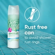 Gillette Satin Care Sensitive Skin Shave Gel for Women, 7 Oz
