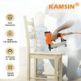 thumbnail image 2 of KAMSIN P630 Pneumatic 23 Gauge Pin Nailer Accepts 3/8" to 1-3/16" Pin Nails, Micro Pinner Gun for Assembly and Woodworking Projects, 2 of 9