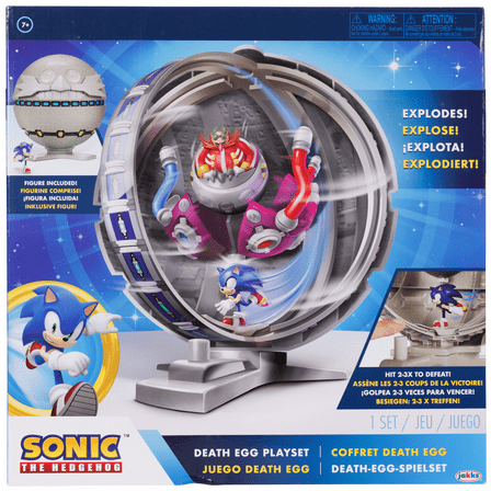 Sonic the Hedgehog 2.5 inch Death Egg Battle Playset with Sonic Action Figure