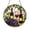 Acrylic 3.5 Inch, variant on Vineyard Wine Bottle Stained Glass Style Suncatcher Window Hanging, Grape and Wine Glass Sun Catcher Ornament, Rustic Kitchen Window Art Decor, Colorful Stained Glass Style Decorative Window Decor