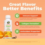 MaryRuths Vitamin C Liposomal Liquid Supplement, 500mg, Vegan, Non-GMO, Sugar-Free, Skin Health