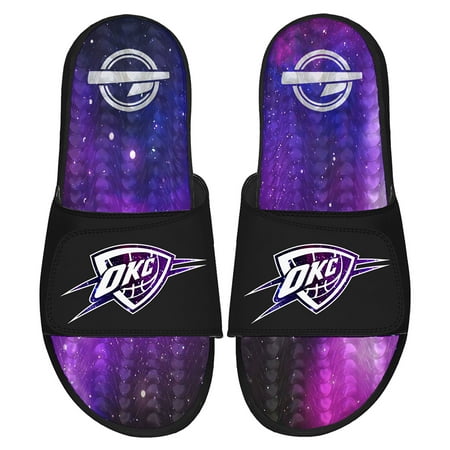 

Men s ISlide Black Oklahoma City Thunder Galaxy Gel Slide Sandals