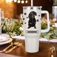 thumbnail image 5 of Dachshund Gift for Dog Owner,40oz Dachshund Tumbler with Handle Insulated Reusable Stainless Steel Travel Water Bottle (Color 2), 5 of 6