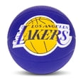 thumbnail image 1 of Minipelota de baloncesto de espuma Franklin Sports NBA Lakers Kids, 14 cm, 1 of 9