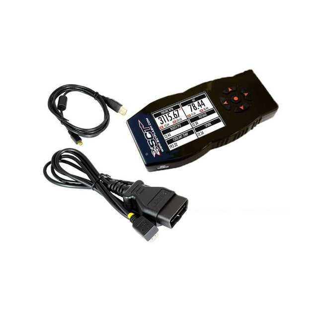SCT Flash Computer Programmer 7015PD-B X4 Power Flash; Economy/Performance/Tow; Reads and Clears Diagnostic Trouble Codes; With Unlock Cable