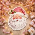 thumbnail image 4 of Santa Claus Shape Bath Rug, Shaggy Soft and Absorbent Bath Rug, Non-Slip Thick Plush Machine Washable Dry Bath Mats for Bathroom, Living Room, Tub and Shower Home Decor, 31.49 x 19.68 Inch, 4 of 7