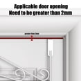thumbnail image 6 of Over the Door Hooks,Wall Hooks,No Need To Punch Holes Wall Hanging Coat Rack Gods The Door Hangers Wall Hanging Sub Strong Non Marking Clothes Cap Coat Hooks, 6 of 7