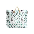 thumbnail image 4 of Large Capacity Storage Bag, Foldable Storage Bin with Handle, Organizer for Blankets and Bedding, Green, 4 of 8