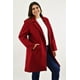 thumbnail image 2 of Abrigo semi formal Roman Fashion /Tallas Extras, 2103 (Rojo) rojo 42, 2 of 7