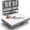 75X54"Modern, variant on Folding Bed with Mattress for Adults 75" x 46" with 5" Memory Foam Mattress Portable Foldable Folded Extra Guest Bed XL Twin Size Lockable Wheels Space-Saving Sturdy Metal Frame