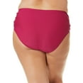 thumbnail image 2 of Time and Tru Women's and Women's Plus Solid High Waist Bikini Swim Bottom, 2 of 3