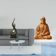 thumbnail image 2 of Estatua Abstracta De Resina Con Forma De Corazón Y Llama Sagrada. Figura De Jesús De Arte Moderno. Adorno Coleccionable Para Sala De Estar, Pasillo, Dormitorio U Oficina., 2 of 8