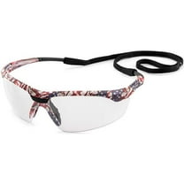Gateway Safety 280318171 Old Glory Camo & Clear Conqueror Safety Glasses