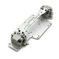 thumbnail image 1 of Metal Gearbox Mount Bottom Plate Kit 1:28 Remote Control Toy Truck Upgrade Spare Part Replacement for Wltoys K989 K999 P929 P939 Silver, 1 of 8