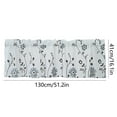 thumbnail image 3 of Home Textile Curtain Clearance Floral Curtains Kitchen Coffee Curtains Bedroom Rod Curtains Lace Short Curtains Lace Curtains 51 X 16 Inch 1 Panels, Home Textile Curtain, 3 of 4